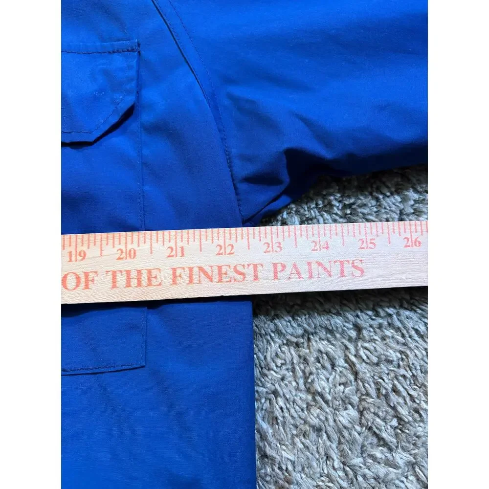 VTG The North Face Made In USA Brown Label Winter Jacket Mens Size Large Blue